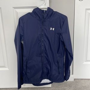 Underarmour Hooded Lightweight Rain Jacket